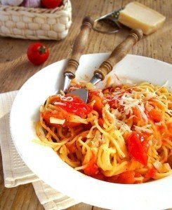 L’amatriciana “scoppiettante” di Erri de Luca