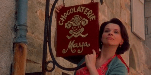 Chocolat Juliette Binoche