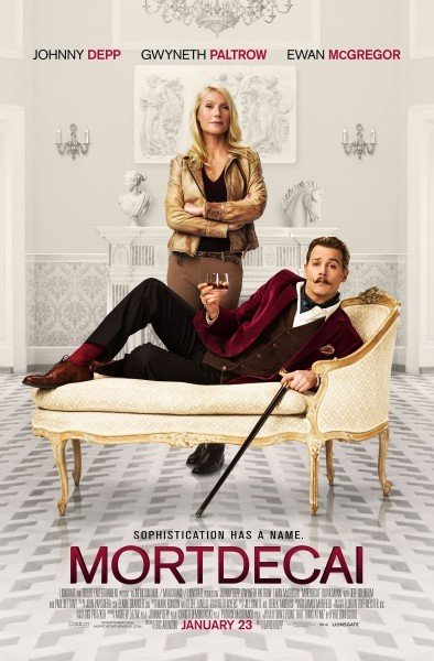 Mortdecai poster e nuovo trailer