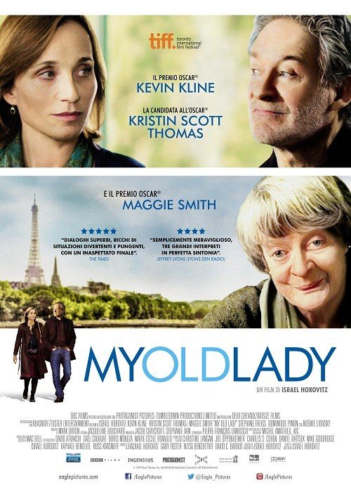 My Old Lady poster italiano