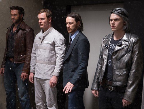 Logan, Magneto, Xavier e Quicksilver al Pentagono.