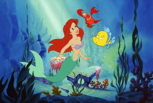 Ariel, Flounder e Sebastian
