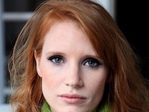 Jessica Chastain nella prima immagine di Crimson Peak