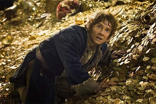 Bilbo Baggins a Erebor.