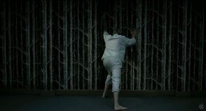 Una scena di Holy Motors