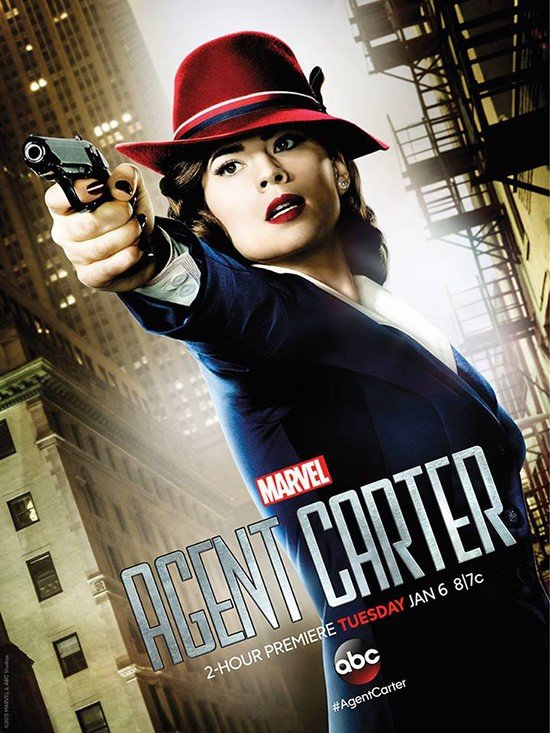 Marvel's Agent Carter ha debuttato con due episodi su ABC il 6 Gennaio.
