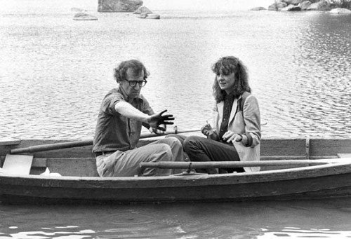 Woody allen e Diane Keaton in una scena del film.