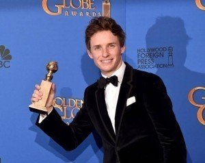 eddie redmayne golden globe