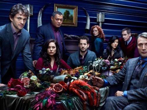 Il cast della prima stagione di "Hannibal".