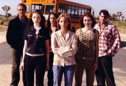 I "sopravvissuti" nella series finale di "Buffy The Vampire Slayer".