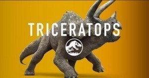 jurassic world triceratops