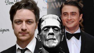 Daniel Radcliffe e James McAvoy sul set di Victor Frankenstein