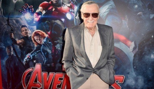 Stan Lee all'anteprima mondiale di Avengers: Age of Ultron a Los Angeles.