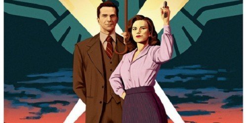 Agent Carter 2: Peggy e Jarvis insieme a LA nel poster del Comic Con