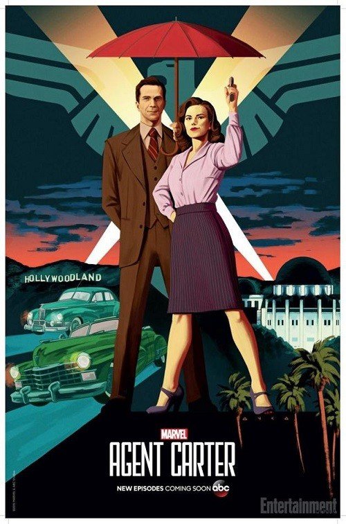 Agent Carter 2 poster Comic con
