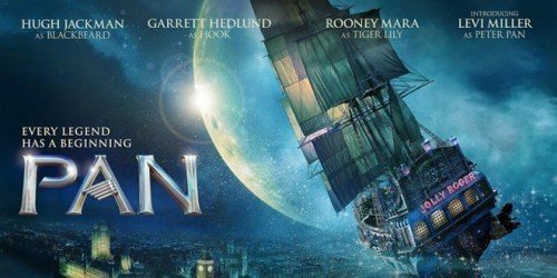 Pan: rivelato il poster con Hugh Jackman e altre foto