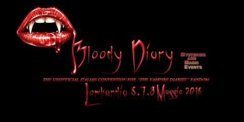 Bloody Diary Convention: il cast di The Vampire Diaries incontra i fan in Italia