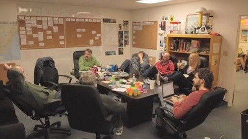 La writer's room di Breaking Bad