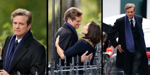 Bridget Jones’s Baby: Colin Firth nelle prime foto dal set