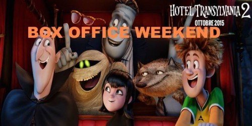 Box Office: Hotel Transylvania 2 in testa, segue Inside Out