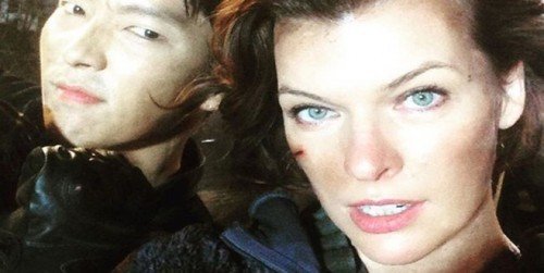 Resident Evil 6: Milla Jovovich posta le prime foto dal backstage