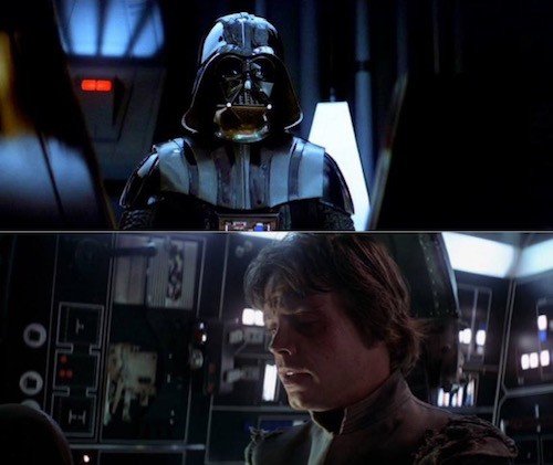 Star Wars - Dialogo telepatico Darth Vader Luke