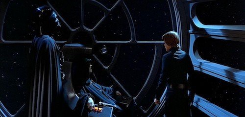 Star Wars - Il confronto fra Luke, Darth Vader e l'Imperatore