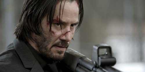 John Wick 2: Keanu Reeves e Laurence Fishburne insieme sul set