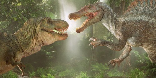 Jurassic World 2: possibile scontro tra T-Rex e Spinosauro?