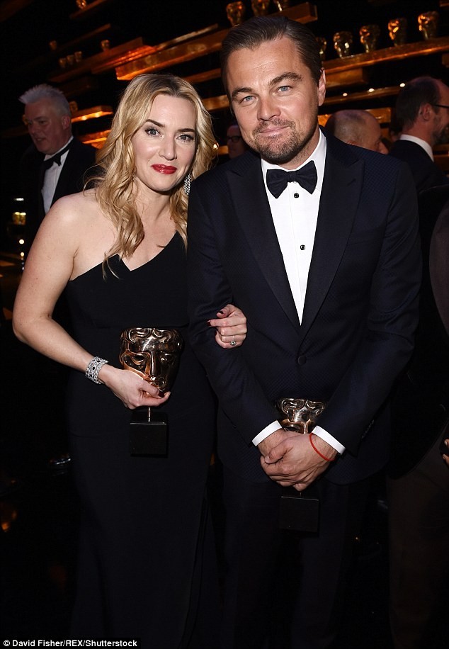 Kate & Leonardo ai Bafta 2016. (14 Febbraio 2016, Londra)