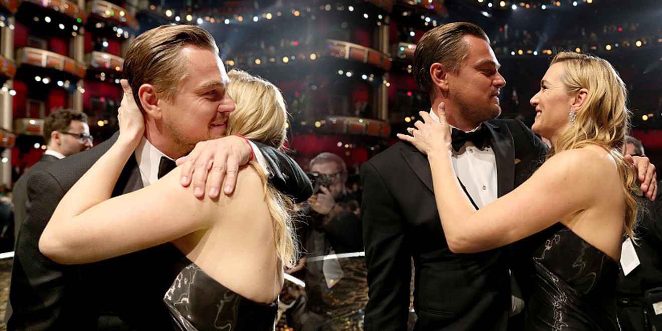Oscar 2016: Kate Winslet commossa per la vittoria di Leonardo DiCaprio
