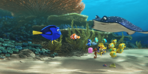 Alla ricerca di Dory: rilasciati nuovi poster che giocano a nascondino