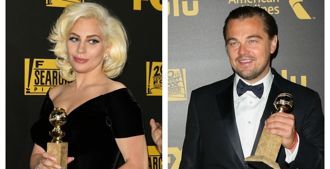 Oscar 2016: Lady Gaga augura buona fortuna a Leonardo DiCaprio