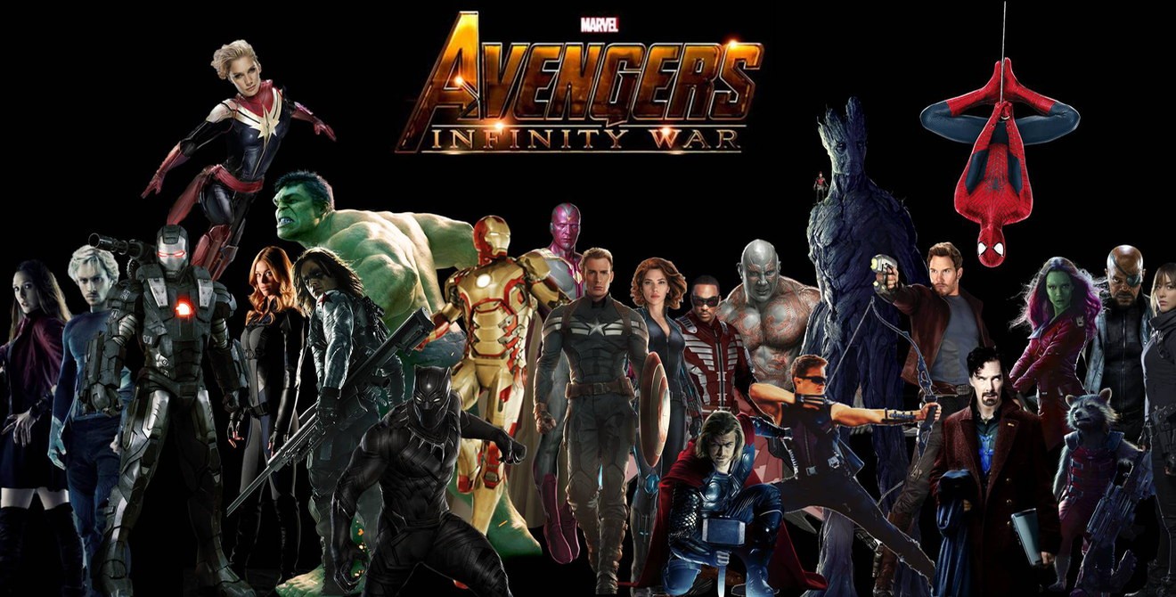 Avengers: Infinity War avrà nel cast 68 eroi differenti, non 67