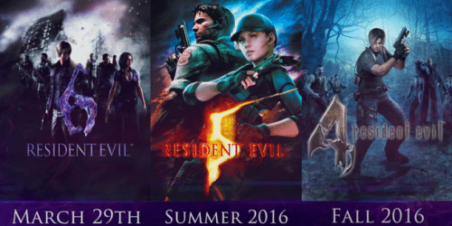 Resident Evil 4,5 e 6 in arrivo su Playstation 4 e Xbox One