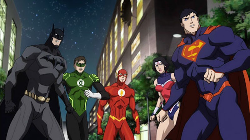 justice league war team