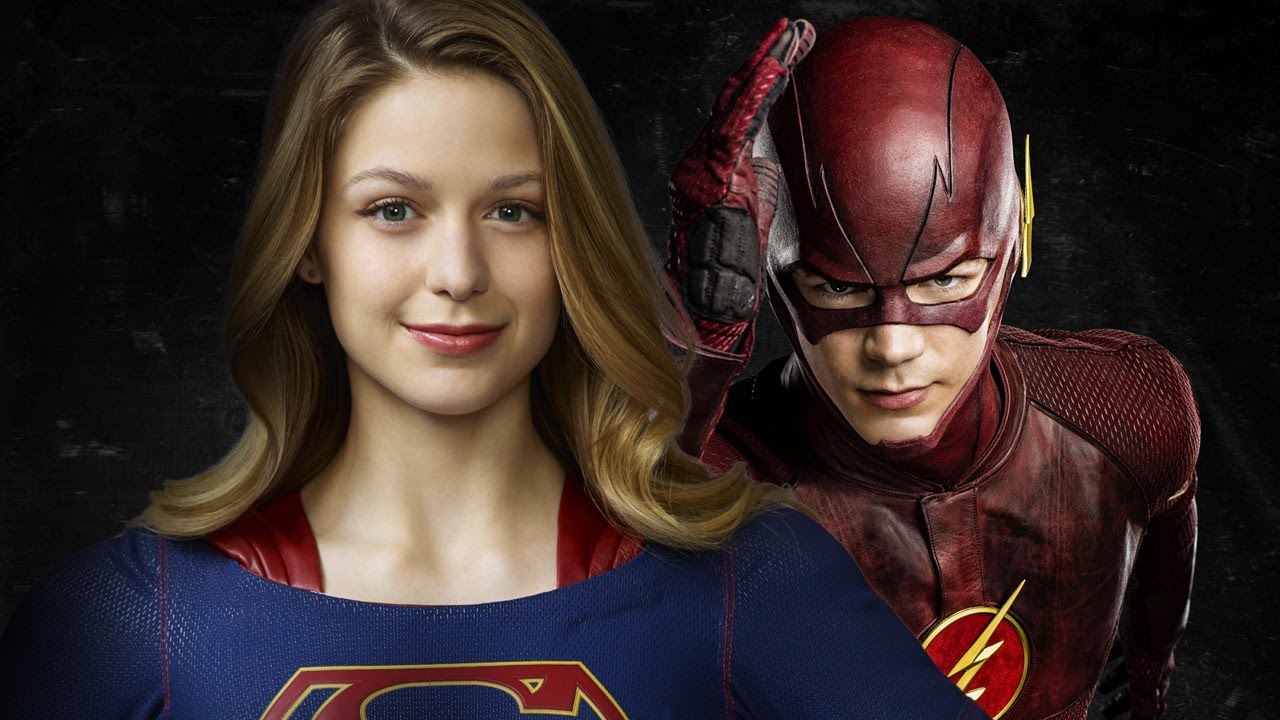 The Flash e Supergirl: foto dal dietro le quinte del crossover