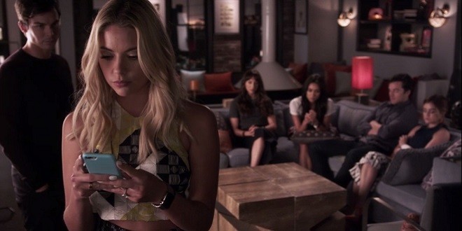 L'inizio della puntata: Hanna che contatta lo stalker.