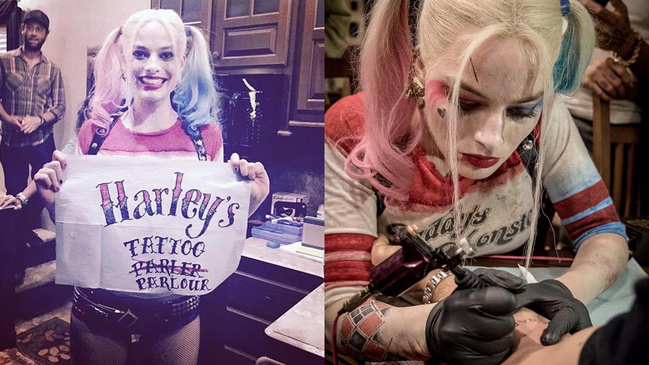 Suicide Squad: rivelati i poster dei Tattoo con Joker e Deadshot