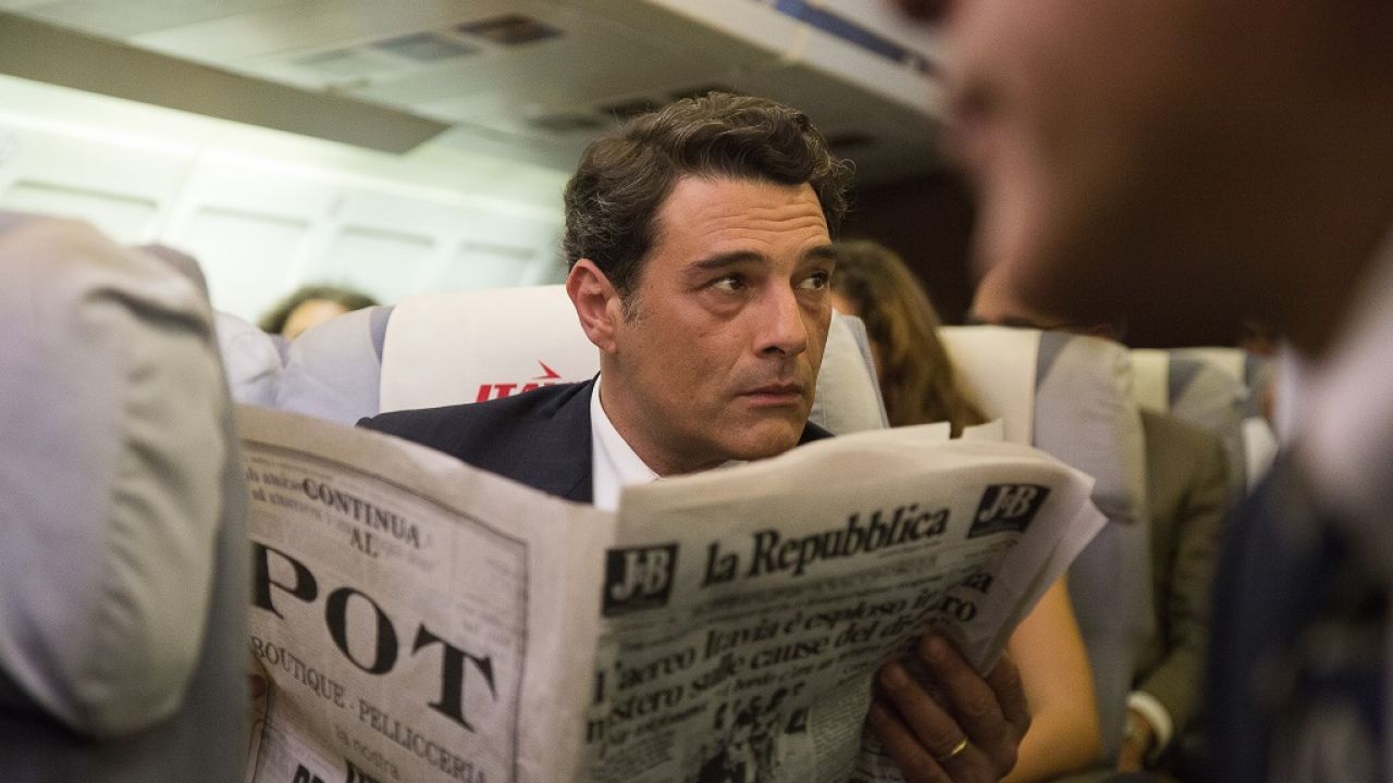 Ustica: a Roma l’allestimento del DC9 in occasione del film