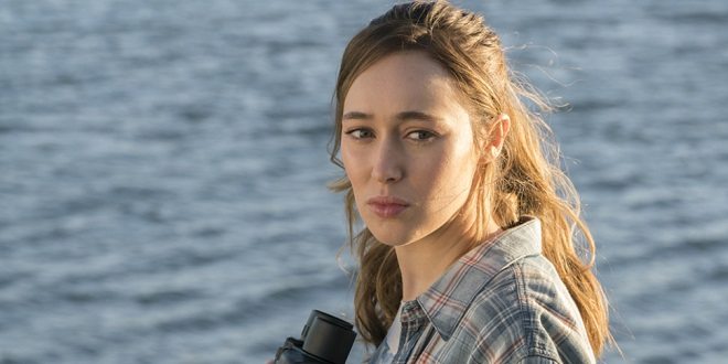 Alicia in una scena della season premiere.