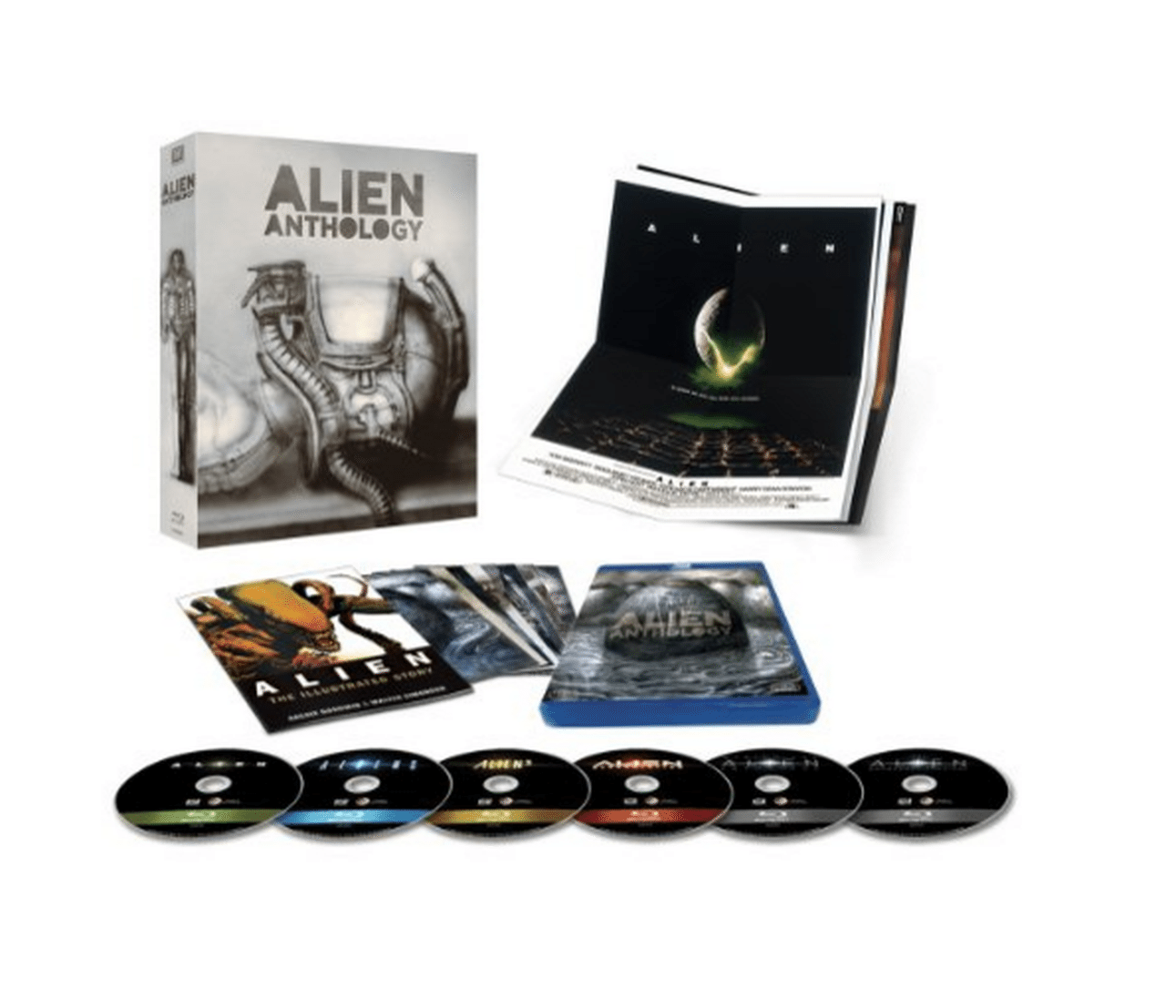 Oggi come molti sanno è l'Alien Day e come festeggiarlo al meglio regalandosi questo splendido cofanetti contenente ben 6 Blu-Ray a soli € 22,19.