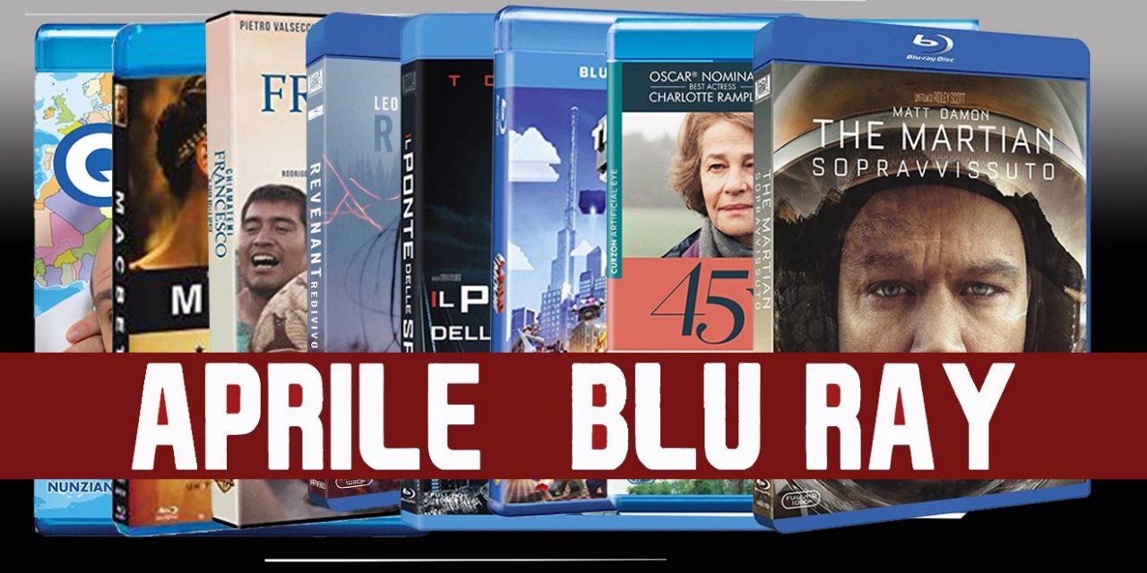 Aprile in Blu-Ray e DVD: le uscite Home Video del mese