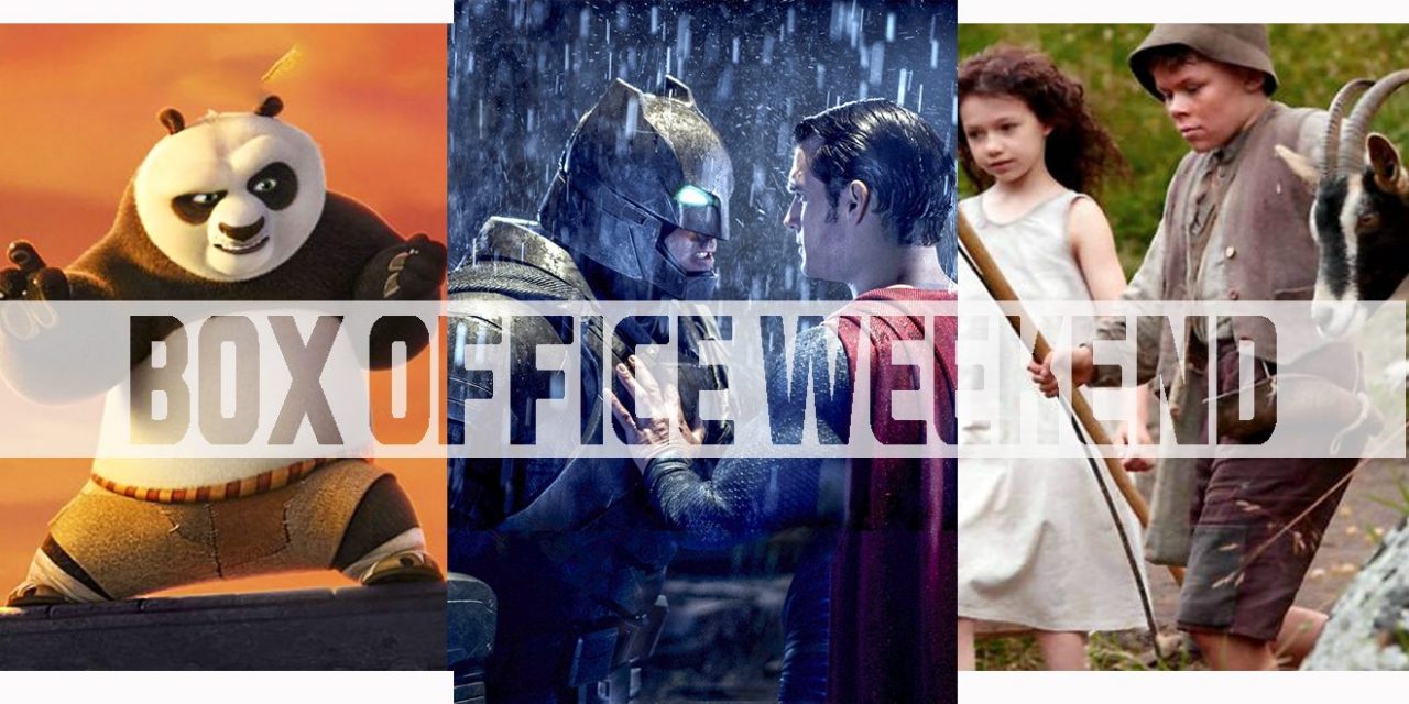 Box Office: continua il record per Batman V Superman, segue Kung Fu Panda 3