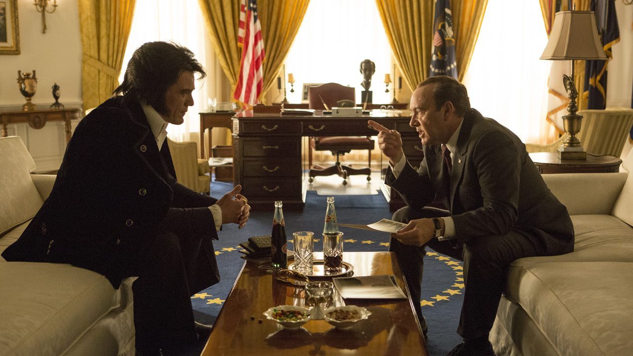 Kevin Spacey e Michael Shannon nel trailer di Elvis & Nixon