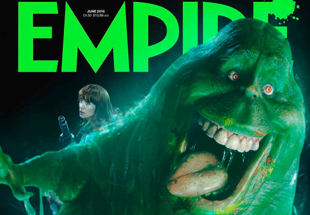 Ghostbusters: le protagoniste e Slimer nelle copertine di Empire