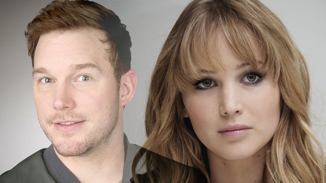 Chris Pratt e Jennifer Lawrence nel thriller Sci-Fi Passengers