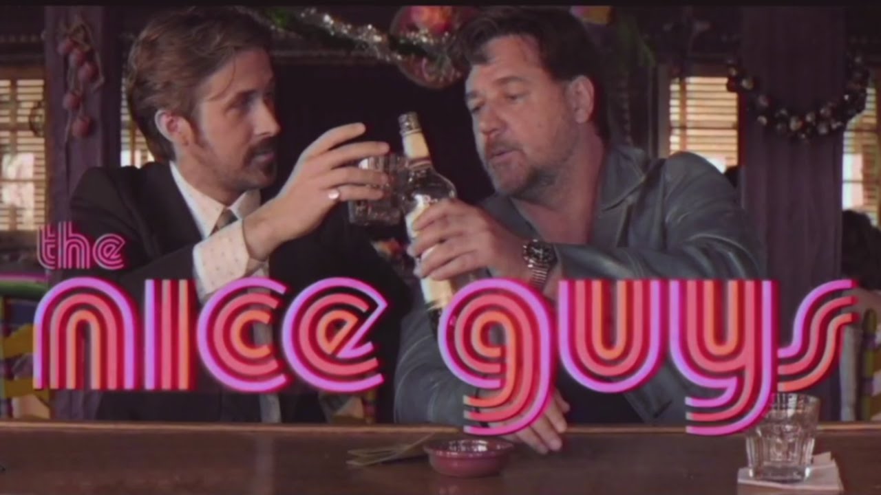 The Nice Guys: il nuovo trailer stile anni ’70 con Ryan Gosling e Russell Crowe
