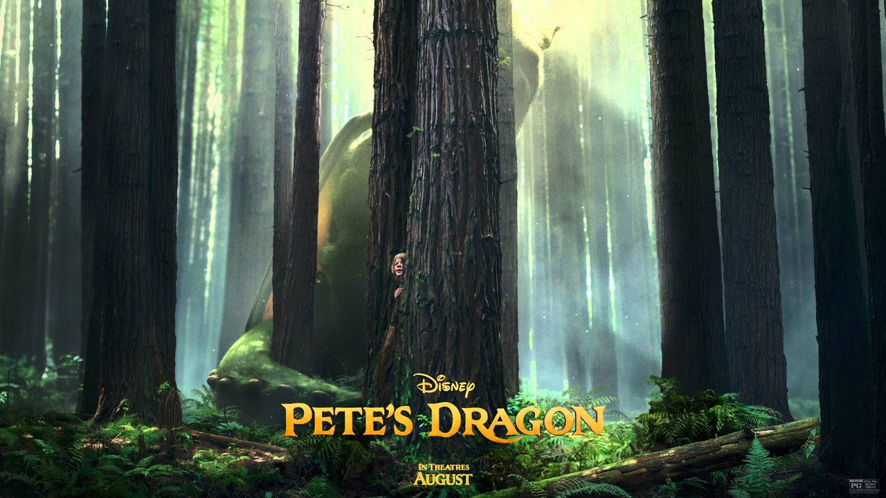 Pete’s Dragon: la prima immagine del remake Disney mostra Elliott, il drago invisibile