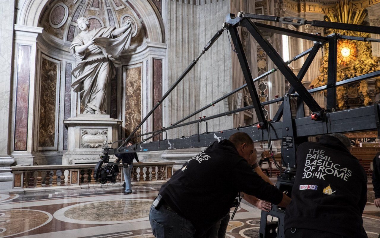 san Pietro e le basiliche papali di roma 3D